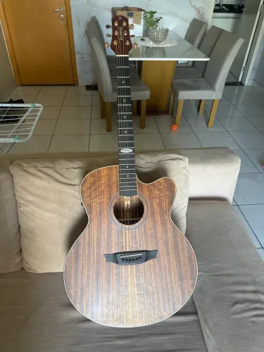 Violão Elétrico Strinberg Sj300c Ws Jumbo