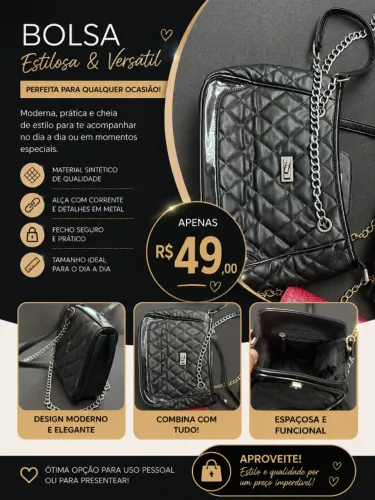 Bolsa preta
