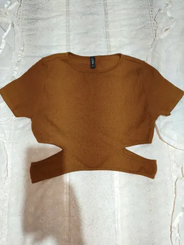 Blusa feminina canelada P
