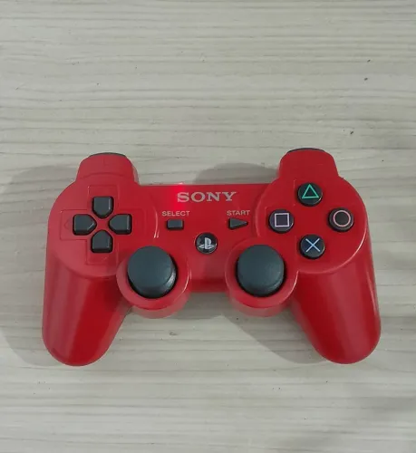 Controle Original vermelho do PS3