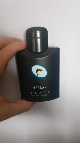 Perfume Herrari Black (Ferrari Black), 95ml de 100ml, sem caixa