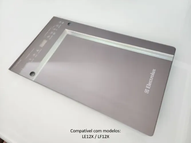 Painel frotal de vidro espelhado original lava louças Electrolux LE12X / LF12X