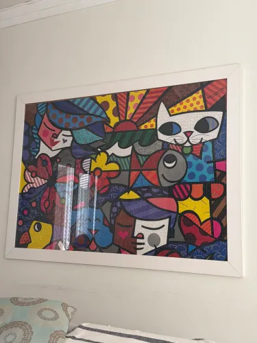 Quadro Romero Brito Quebra Cabeça