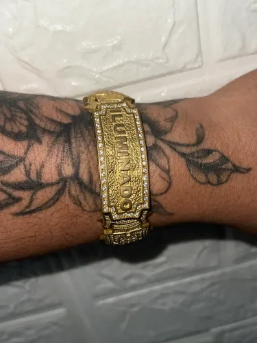 Bracelete moeda antiga