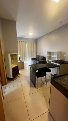 ED UNIQUE STUDIO MOBILIADO ANDAR ALTO - 1 VG
