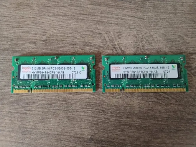 Memórias RAM notebook
