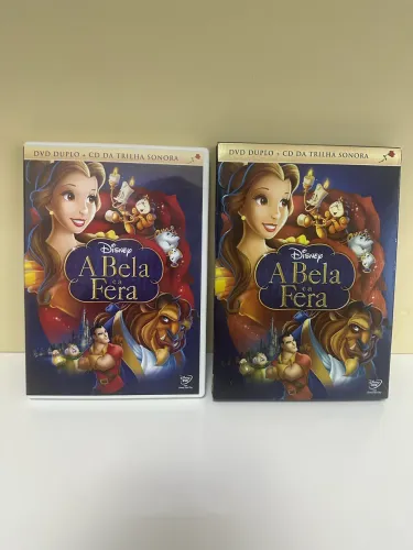 DVD com luva + Trilha sonora A Bela e a Fera