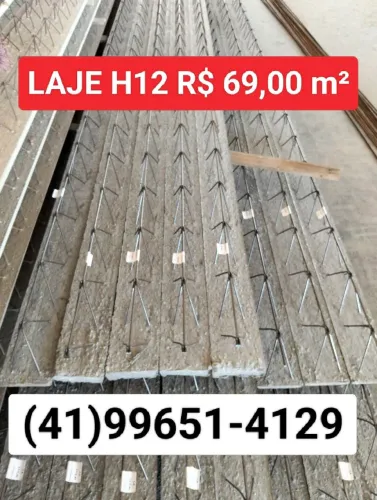 LAJE DIRETO FÁBRICA H8 H12 TRELIÇADA 