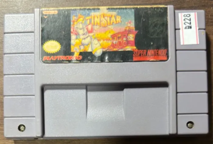 Tin Star Original Playtronic SNES Super Nintendo 228