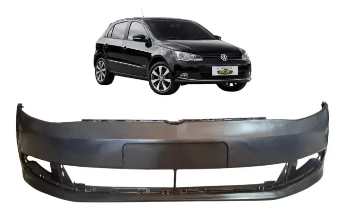 Parachoque Dianteiro Gol G6 2013 2014 2015 2016 Preto