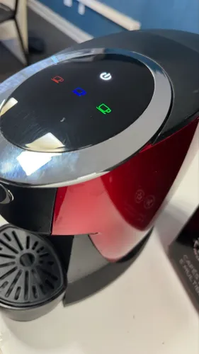 Cafeteira Touch 3 Corações Vermelha - Seminova | Excelente Estado