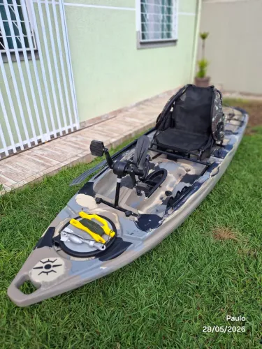 Caiaque Leader Milha Nautica + Pedal Power Drive