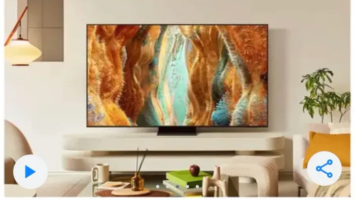 TV Samsung QLED 65? 4K Smart TV - Modelo QN65Q70T