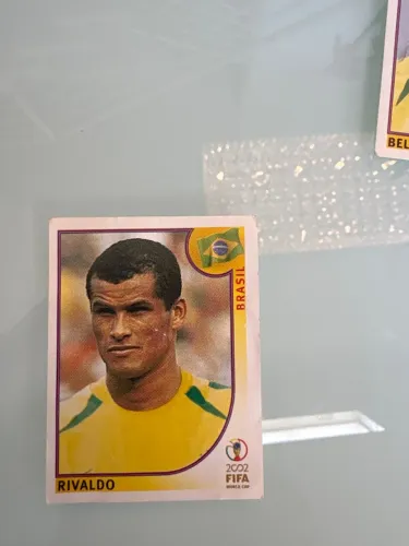 Rivaldo Figurinha Panini Copa 2002 Japão/Koreia