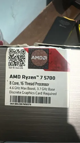 PROCESSADOR RYZEN 7 5700
