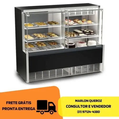 Balcão Refrigerado / Estufa 1,40M Gelopar
