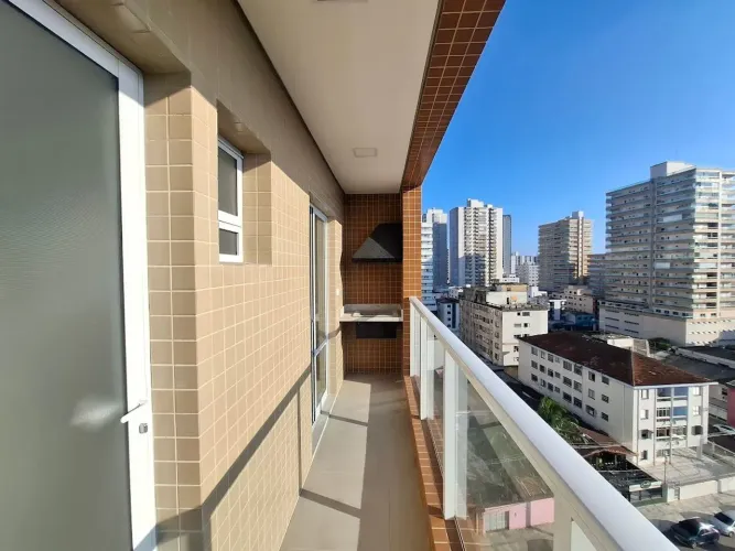 Studio com 1 dormitório à venda, 40 m² por R$ 345.000,00 - Boqueirão - Praia Grande/SP