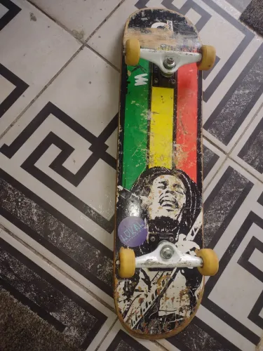 skate montado peça por peça