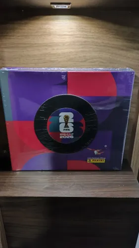 Kit Box Super Premium Álbum Dourado Copa 2026
