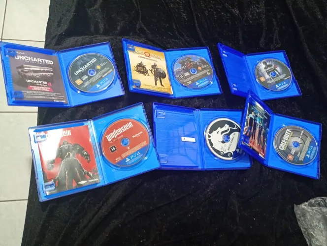 6 jogos de ps4