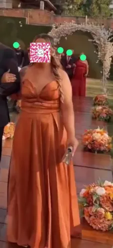 Vestido Festa usado uma única vez