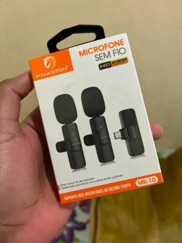 MICROFONE LAPELA COM 2 HMASTON