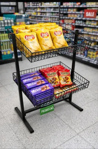 Expositor loja ou comércio. Preço atacado