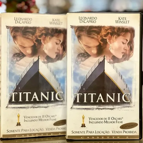 VHS Duplo Titanic (Original)