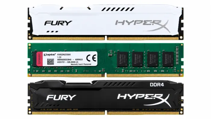 Kit 32 GB RAM DDR4 - 4×8 GB Kingston e HyperX