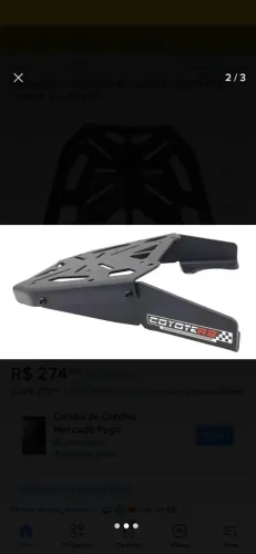 Suporte baú Lander 