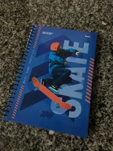 Caderno/Agenda - Azul