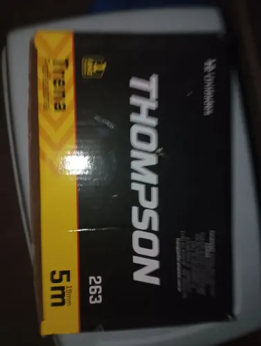 Kit 12 trena Thompson emborrachada 5mt com trava 150,00