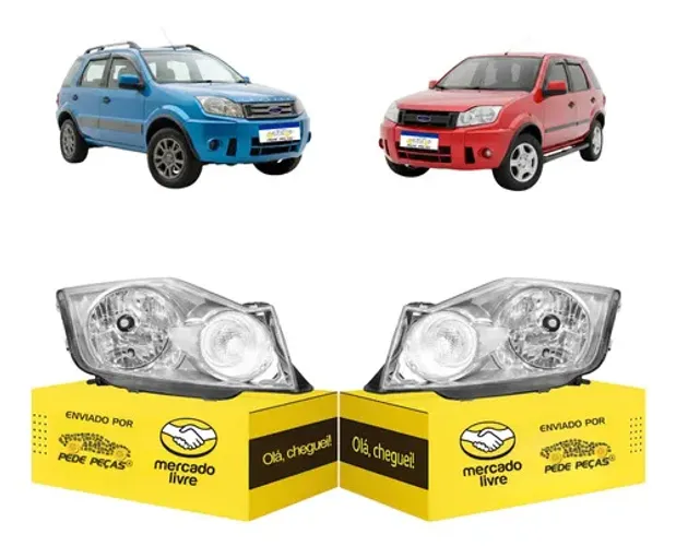 Par Farol Sinaleira Ford Ecosport 2008 2009 2010 2011 2012 Ambos Lados