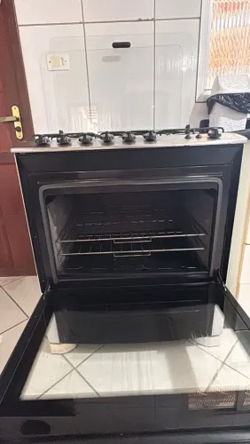 Fogão Electrolux 6 Bocas Inox Acendimento Automático - Ótimo Estado