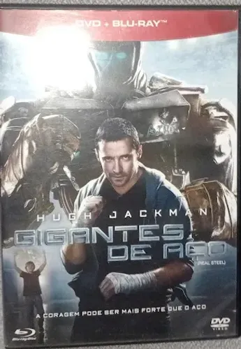 Gigantes de Aço (Blu-ray + DVD) - Original / Único Dono