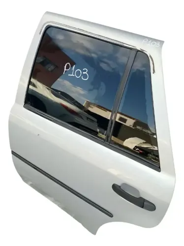 Porta Traseira Esquerda Vw Gol 96/05 P103 Somente Lata (Usado) / V12