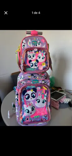 Mochila e lancheira Puket modelo novo