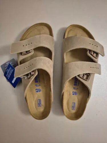 Sandália Birkenstock Arizona Sof Footbed Tobacco Brown Tam EU 43 (Brasil 42)