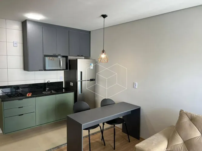 Apartamento com 1 dormitório para alugar, 33 m² por R$ 2.635,00/mês - Chácara Peccioli - J