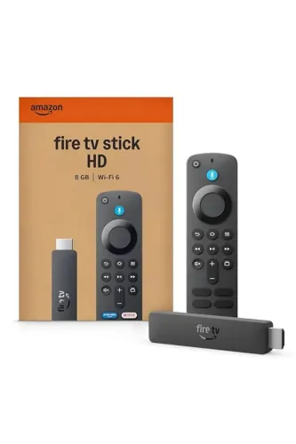 Amazon Fire TV Stick HD (modelo mais recente), Controle Remoto por Voz com Alexa