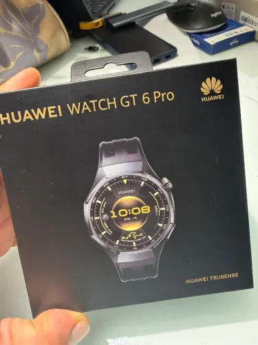 Huawei Watch GT 6 Pro 46mm - Titânio e Safira + Brinde Pulseira
