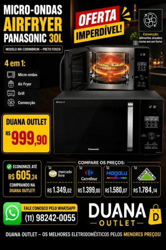 MICROONDAS AIR FRYER (DUANA OUTLET)