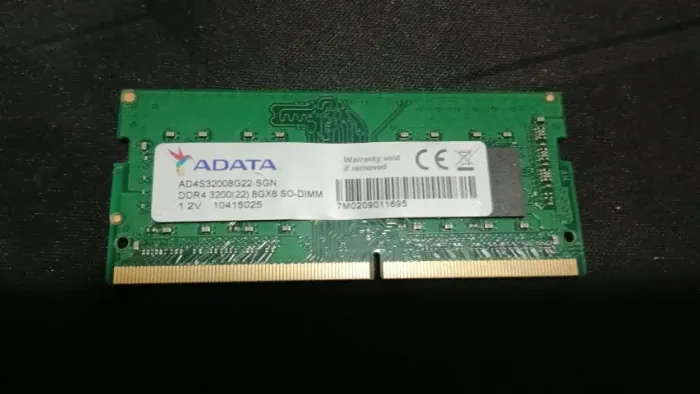 Memoria notebook Adata 8 GB 3200 mhz