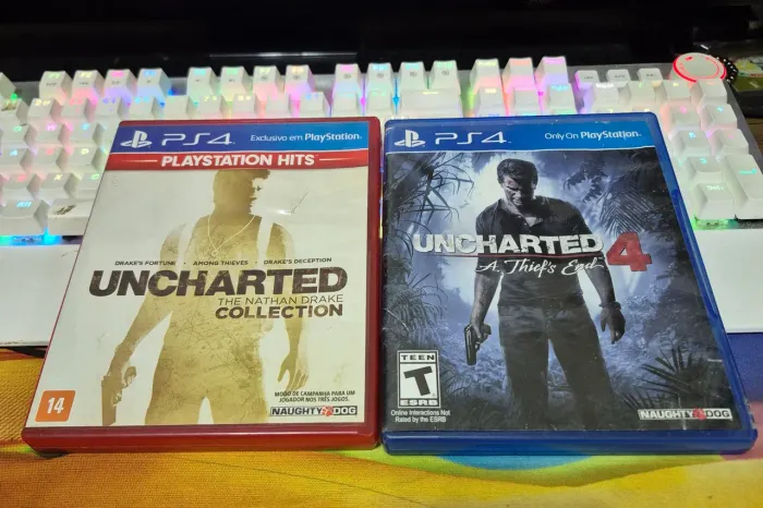Todos os Uncharted Jogo PS4 