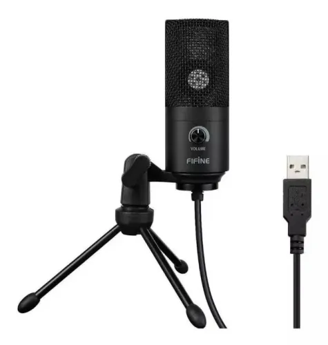 Microfone FIFINE K669B USB - Usado