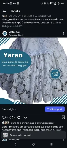 Roupa de axé