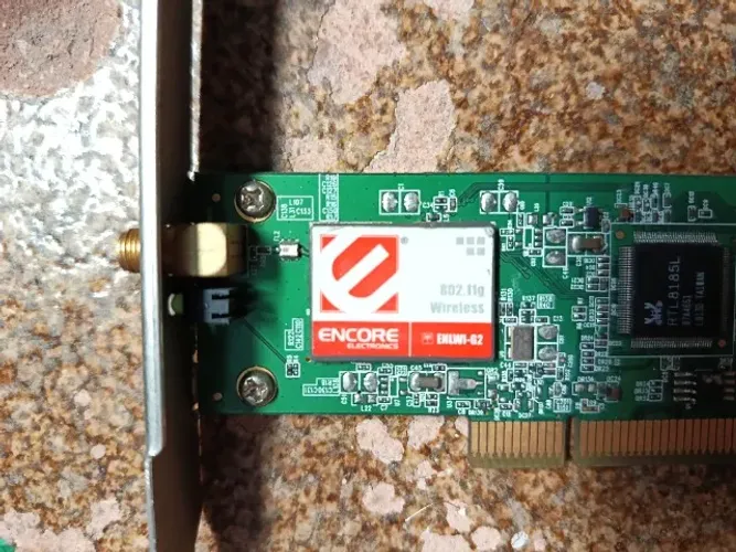 Placa de rede Wifi PCI Encore ENLWI-G2 Realtek RTL8185L 802.11b/g