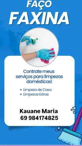 Limpeza doméstica