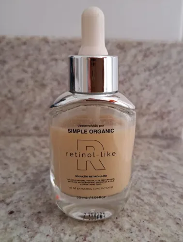Sérum Retinol-like Simple Organic - Bakuchiol 1% | Pouco usado