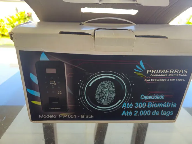 Fechadura Eletrônica Digital Primebras PV4001 para Porta de Vidro - Nova/Nunca Usada